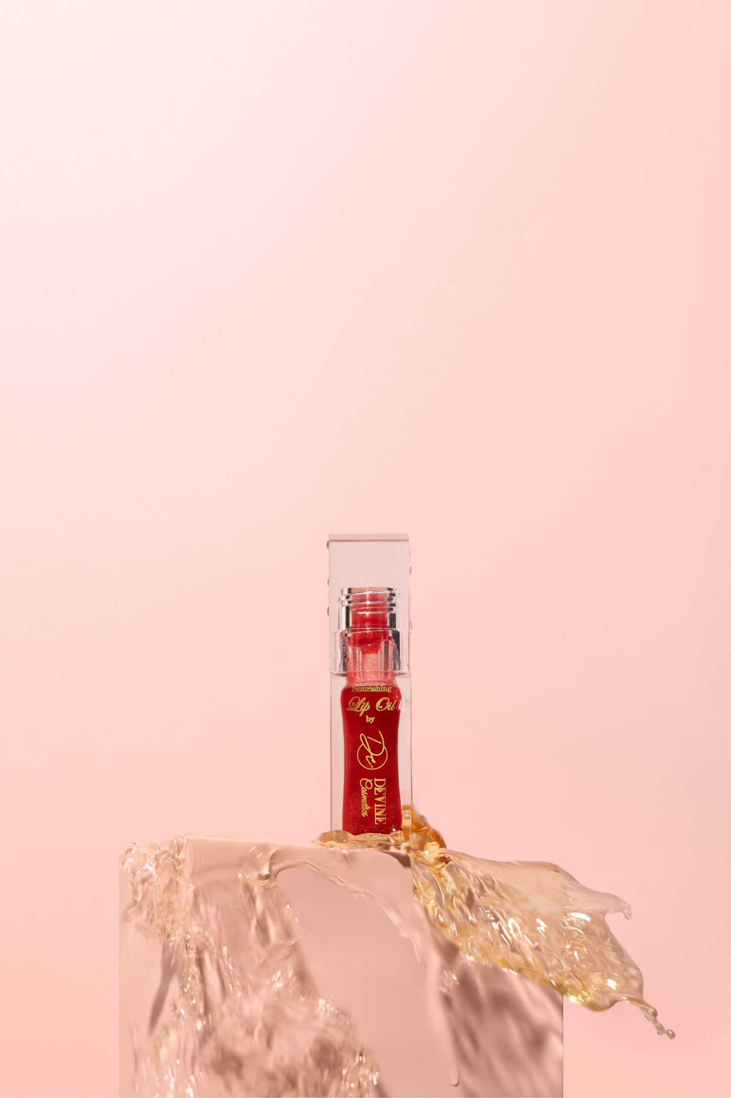 Ruby Lip Oil - Glanzend, Veganistisch & Voedend